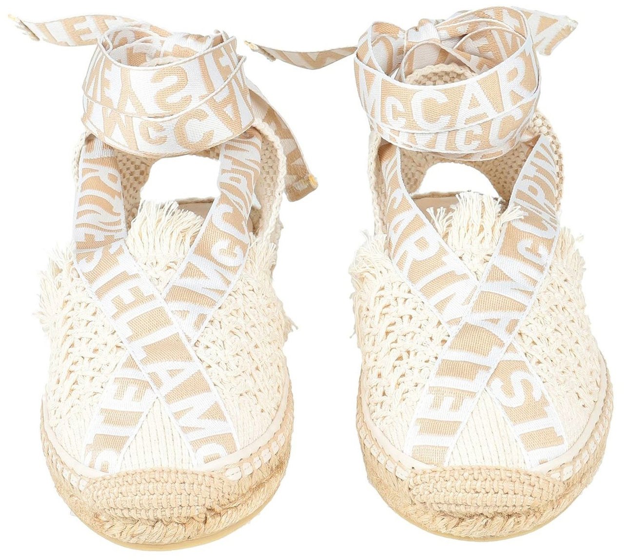 Stella McCartney Logo Canvas Espadrilles Divers
