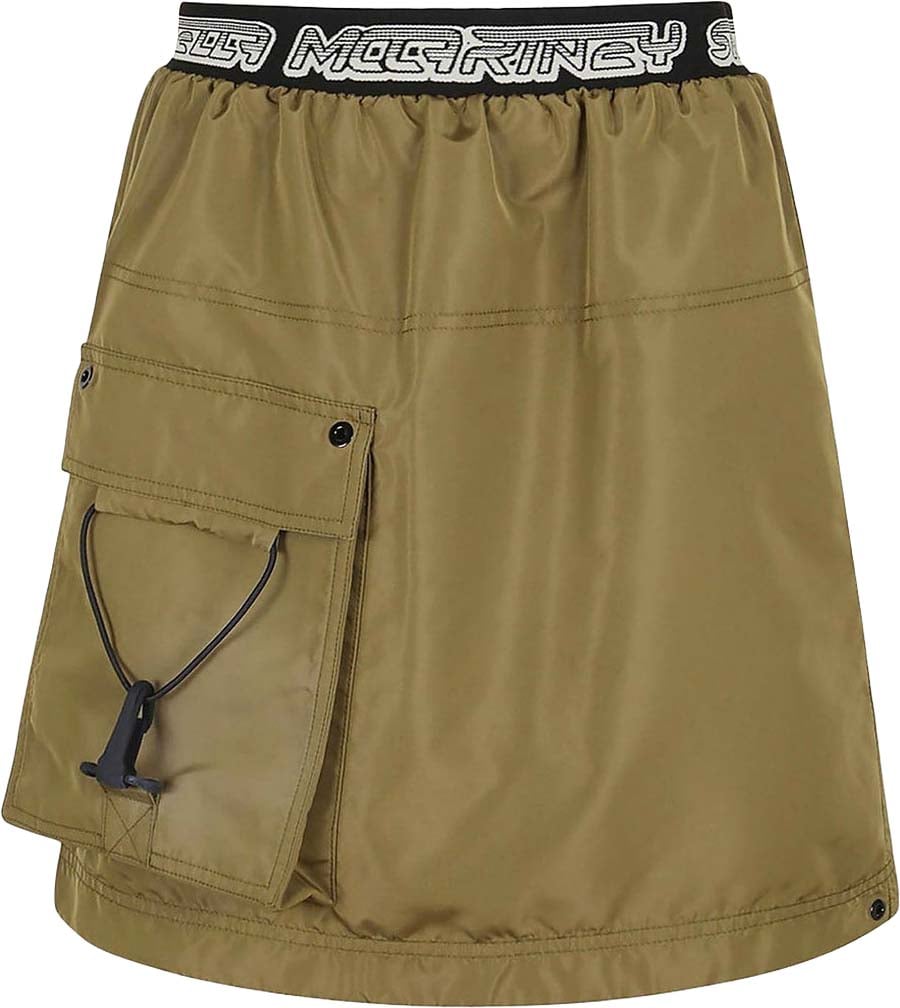 Stella Mccartney Logo Skirt Groen