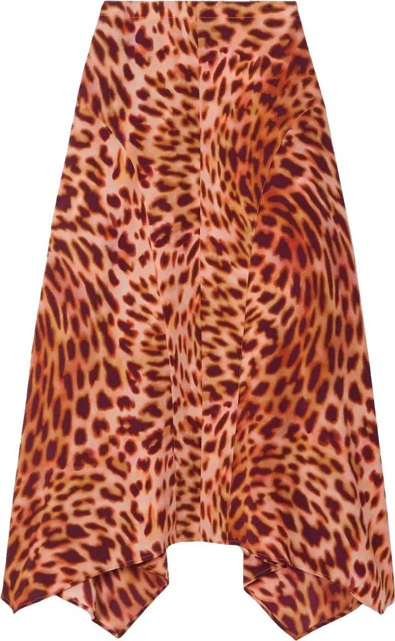 Stella McCartney Silk Dress Oranje