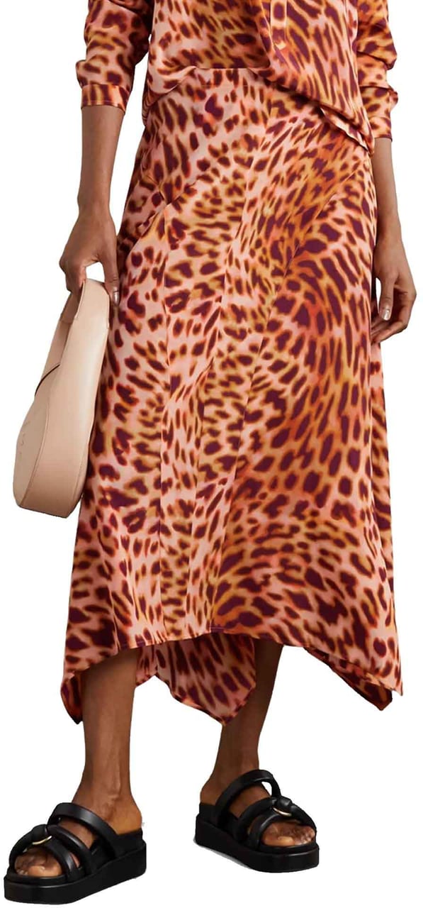 Stella McCartney Silk Dress Oranje