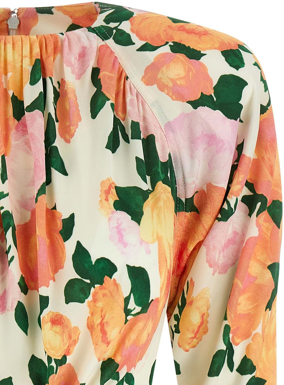 Stella McCartney Multicolor Viscose Short Dress Roze