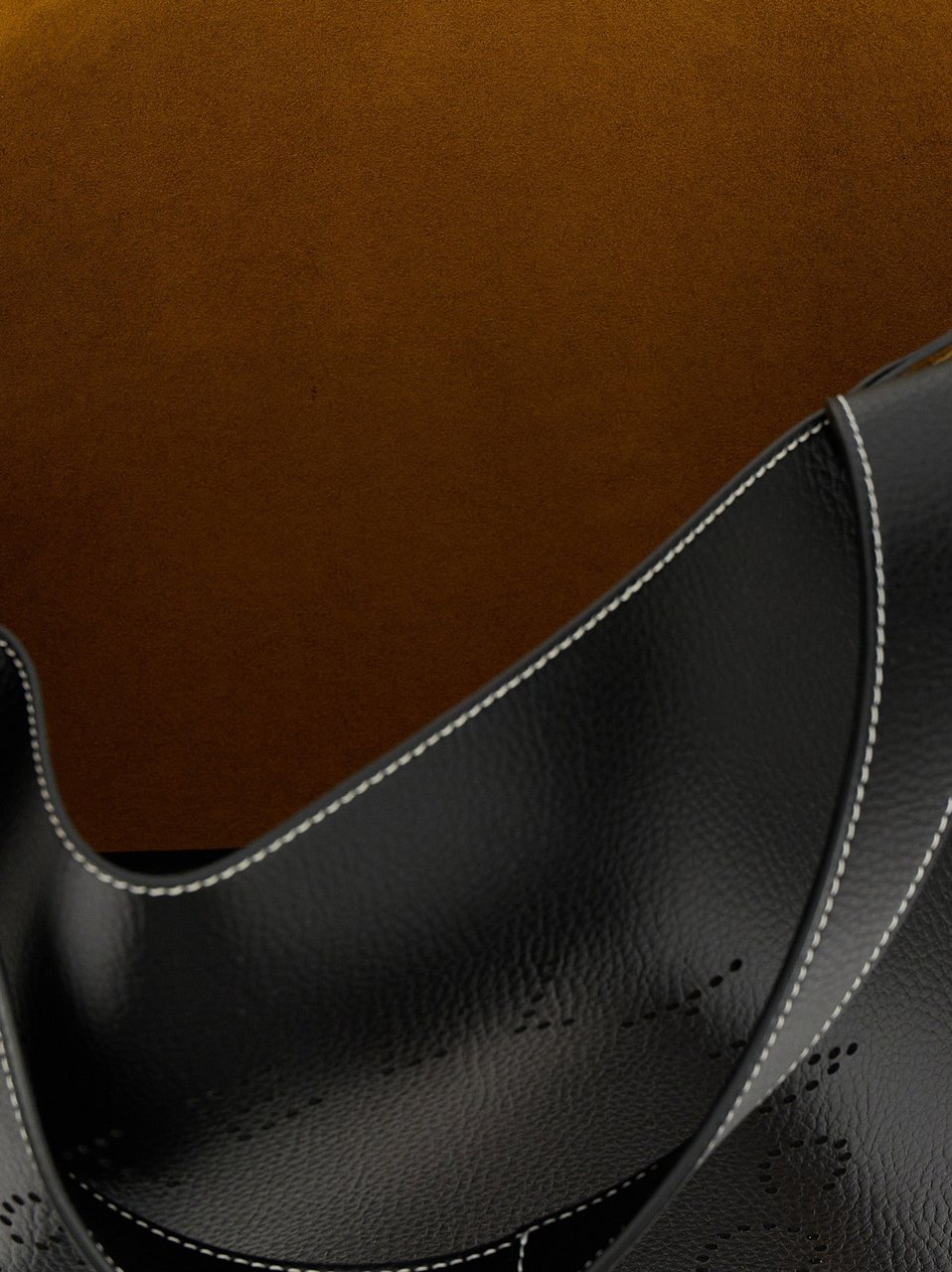 Stella McCartney Black Polyamide Tote Bag Zwart