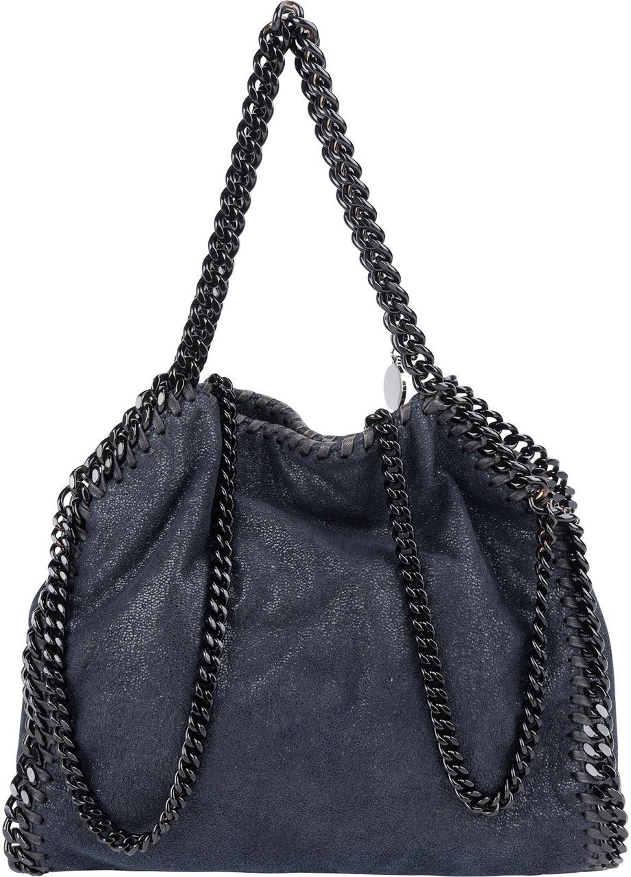 Stella McCartney Stella McCartney Shaggy Falabella Tote Crossbody Bag Navy