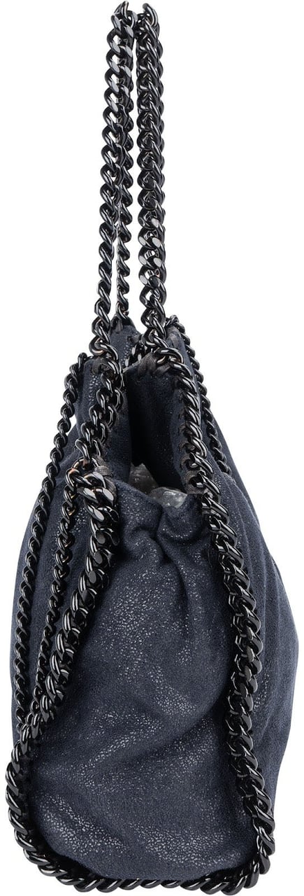 Stella McCartney Stella McCartney Shaggy Falabella Tote Crossbody Bag Navy