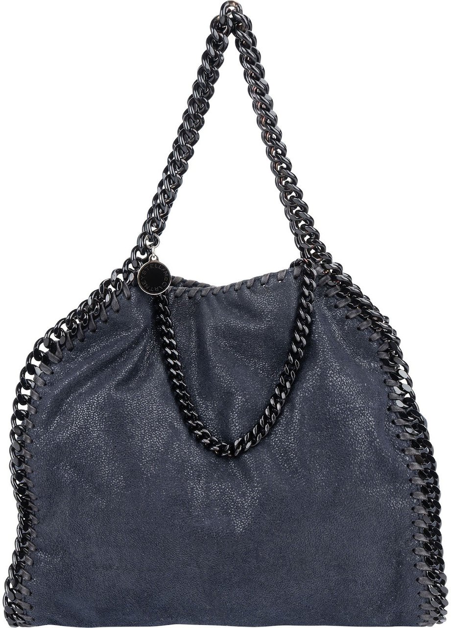 Stella McCartney Stella McCartney Shaggy Falabella Tote Crossbody Bag Navy