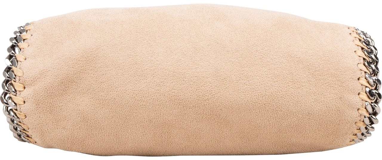 Stella McCartney Stella McCartney Shaggy Falabella Fold Over Tote Handbag Beige