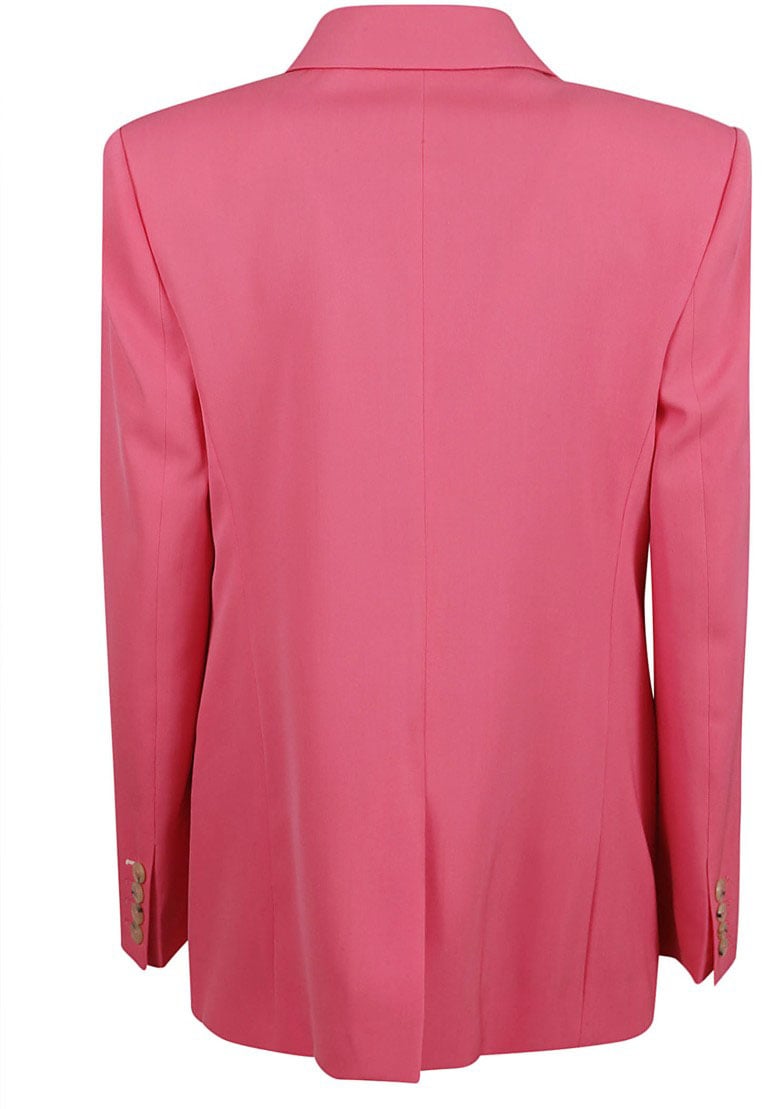 Stella McCartney Tailored Pink Wool Jacket Roze