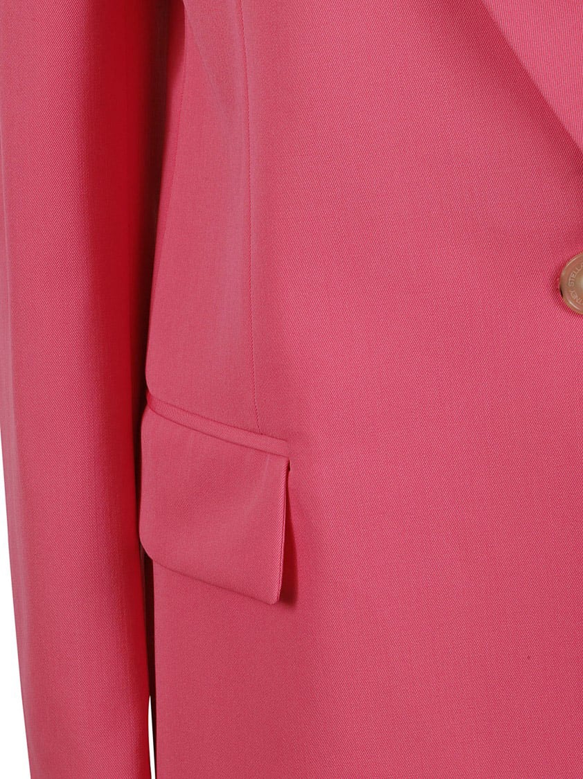 Stella McCartney Tailored Pink Wool Jacket Roze