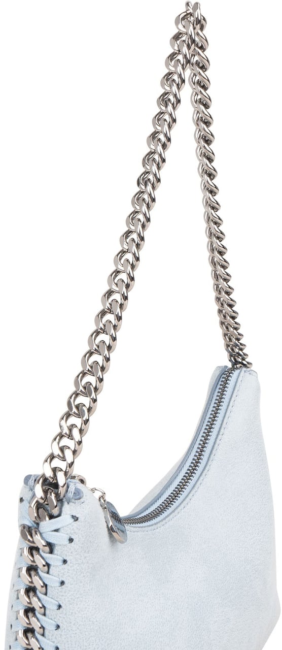 Stella McCartney Stella McCartney Falabella Mini Shoulder Bag Lichtblauw