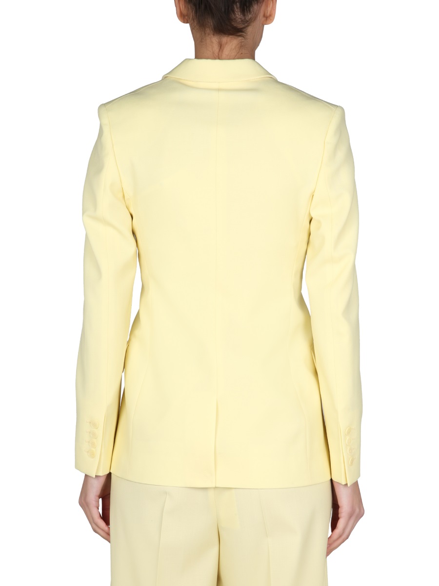 Stella McCartney DOUBLE-BREASTED JACKET Geel