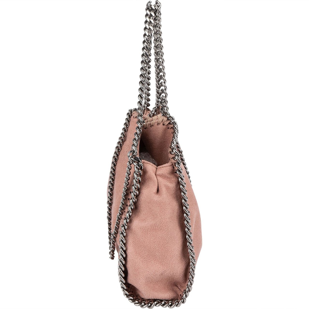 Stella McCartney Stella McCartney Shaggy Falabella Fold Over Tote Crossbody Handbag Rood