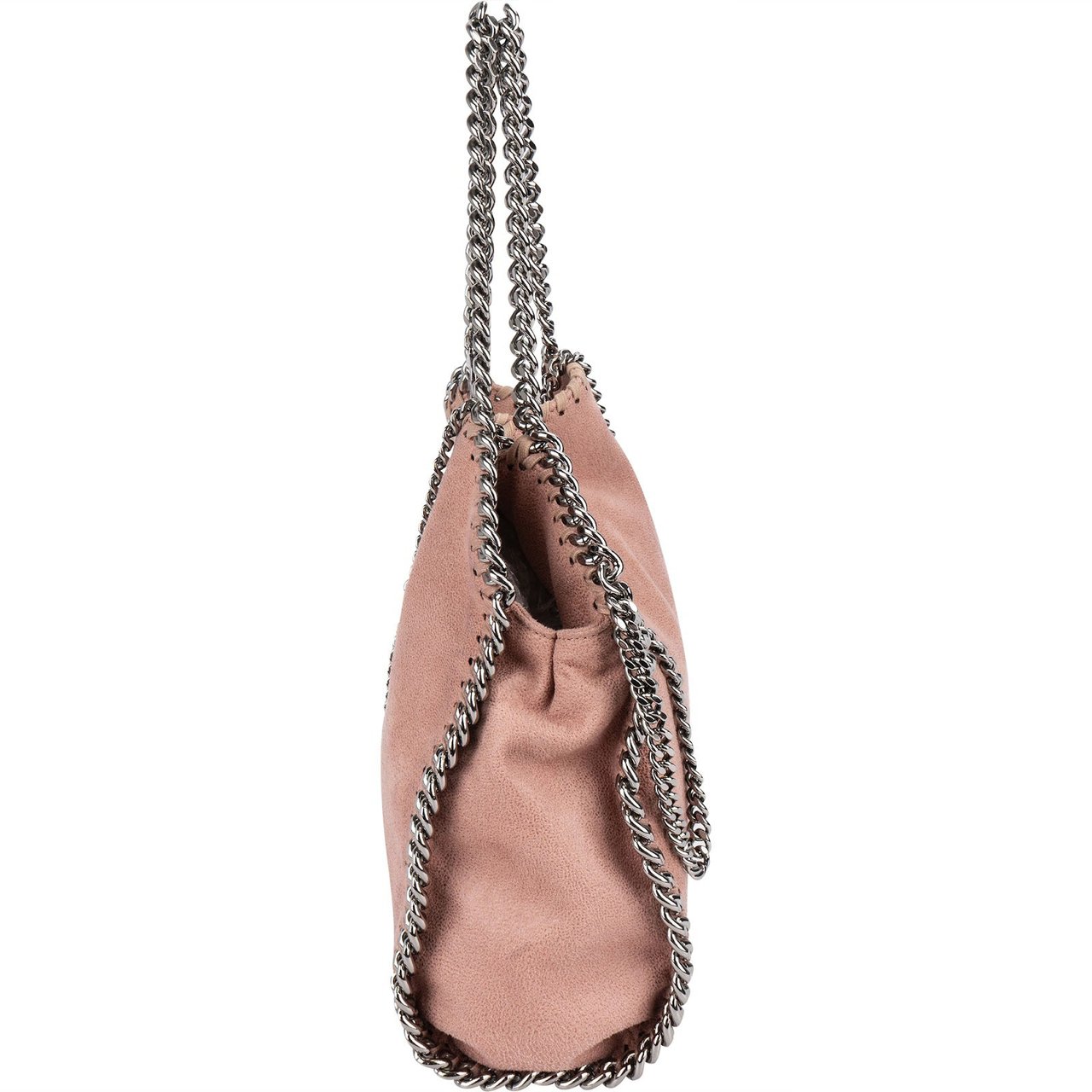 Stella McCartney Stella McCartney Shaggy Falabella Fold Over Tote Crossbody Handbag Rood