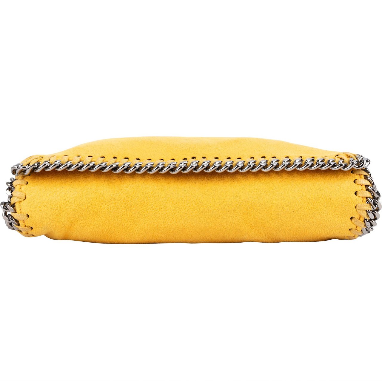 Stella McCartney Stella McCartney Falabella Fold Over Flap Crossbody Bag Geel