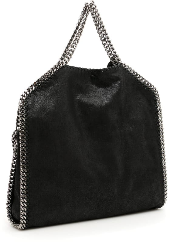 Stella McCartney STELLA McCARTNEY 3 Chain Falabella Shaggy Deer Zwart