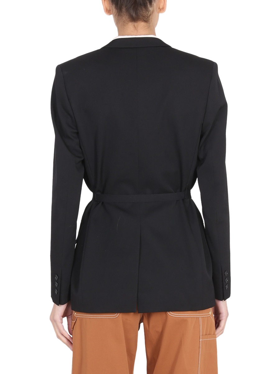 Stella McCartney BELTED BLAZER Zwart