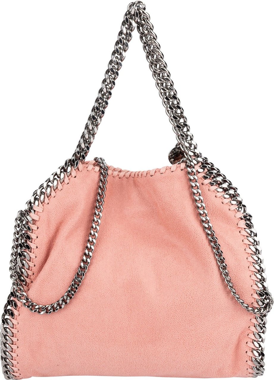 Stella McCartney Shaggy Falabella Tote Crossbody Bag Roze