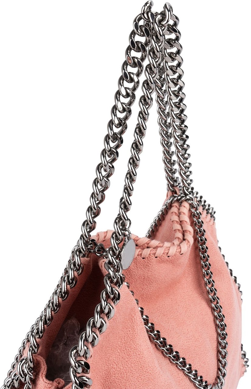 Stella McCartney Shaggy Falabella Tote Crossbody Bag Roze