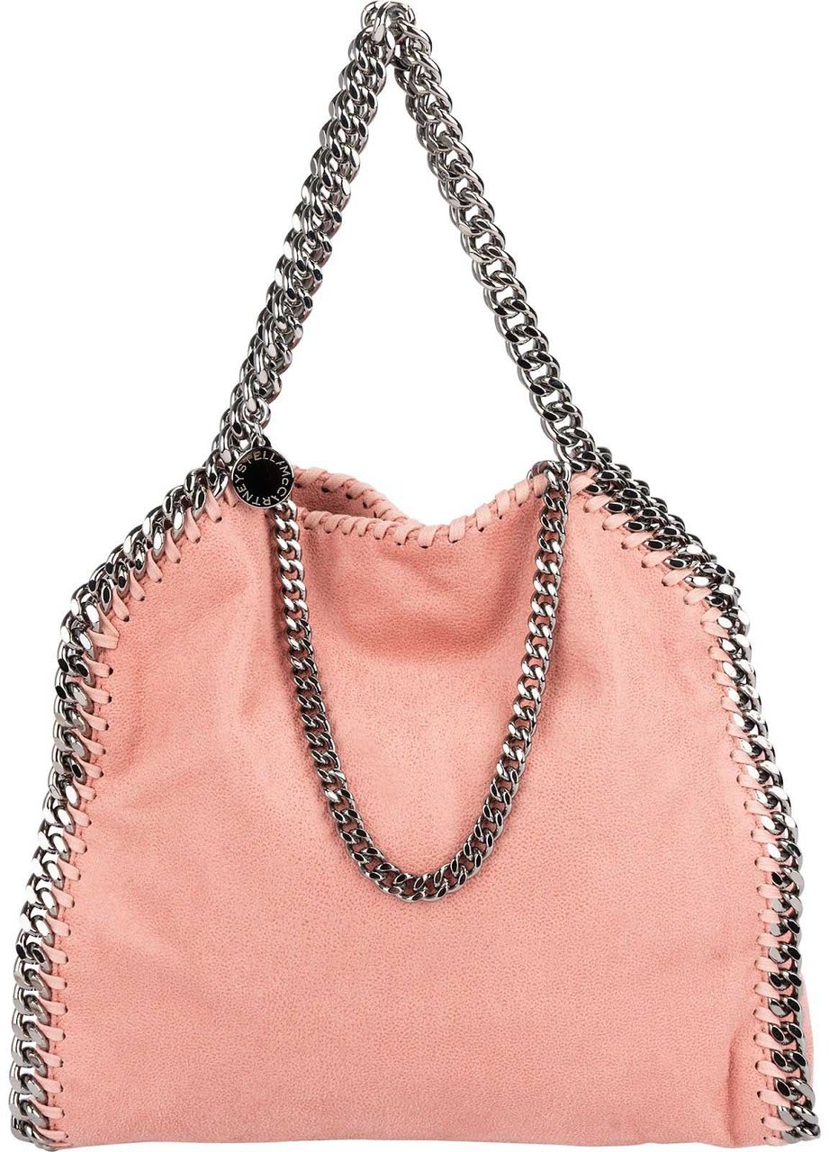 Stella McCartney Shaggy Falabella Tote Crossbody Bag Roze