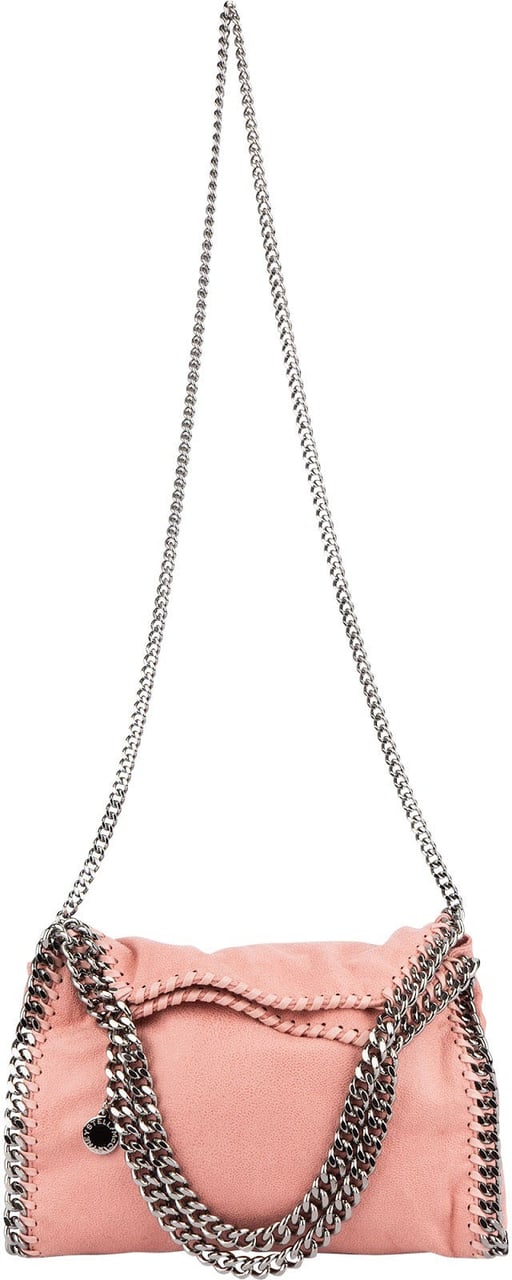 Stella McCartney Shaggy Falabella Tote Crossbody Bag Roze