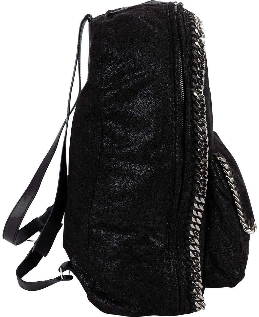 Stella McCartney Shaggy Falabella Backpack Zwart