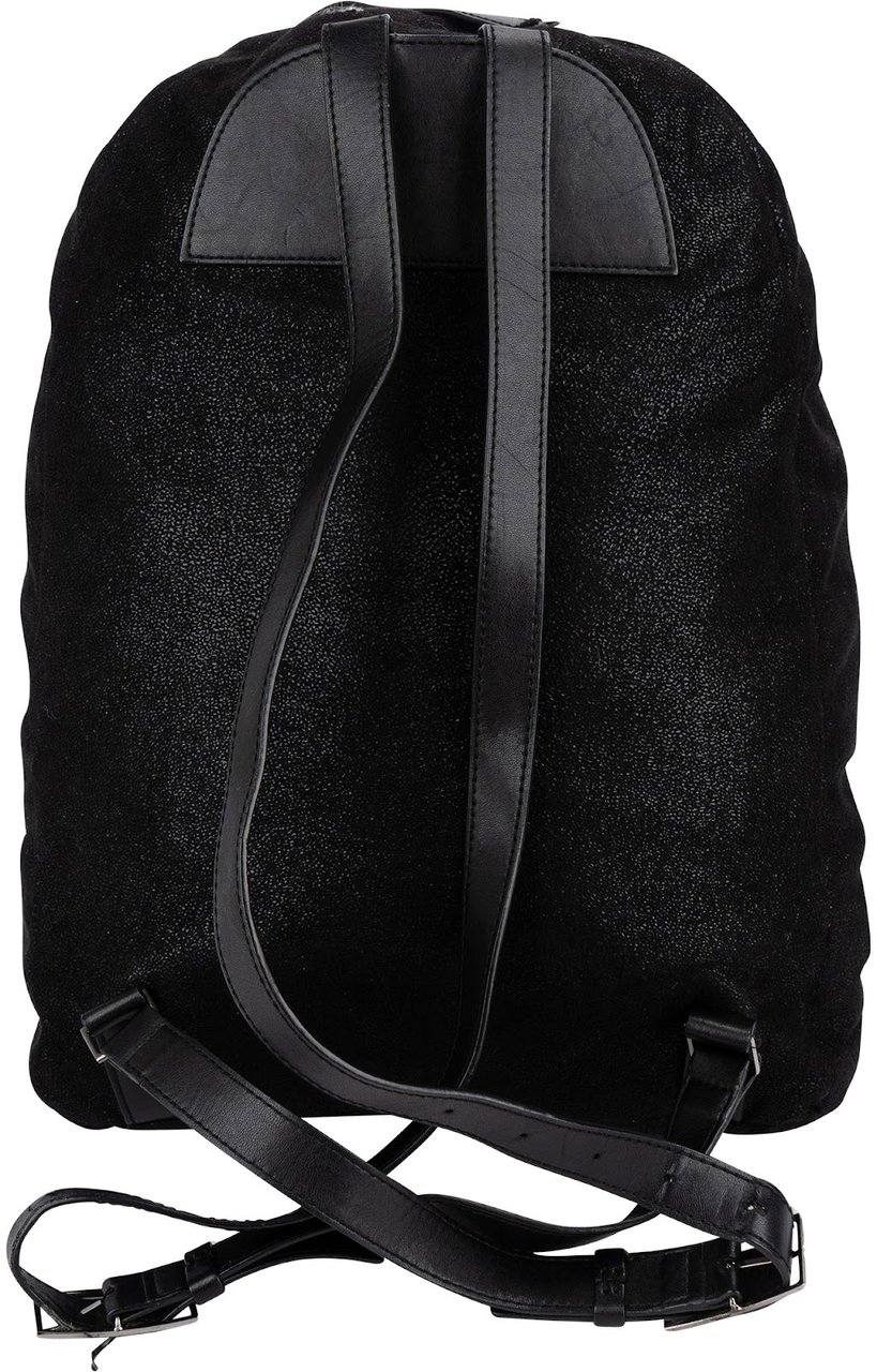 Stella McCartney Shaggy Falabella Backpack Zwart