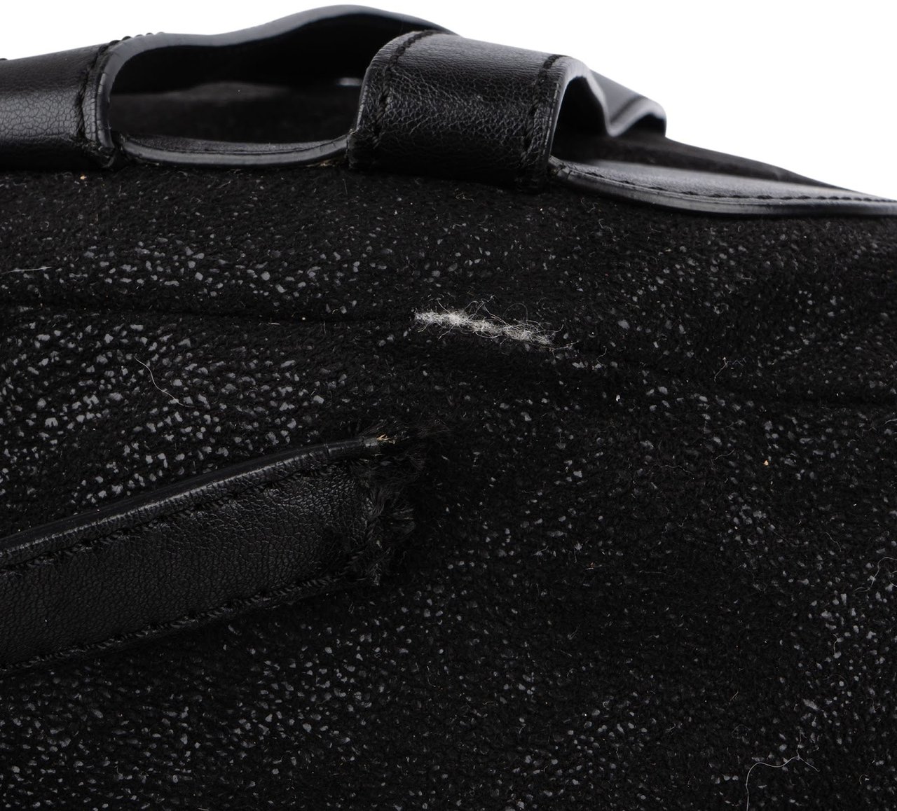 Stella McCartney Shaggy Falabella Backpack Zwart