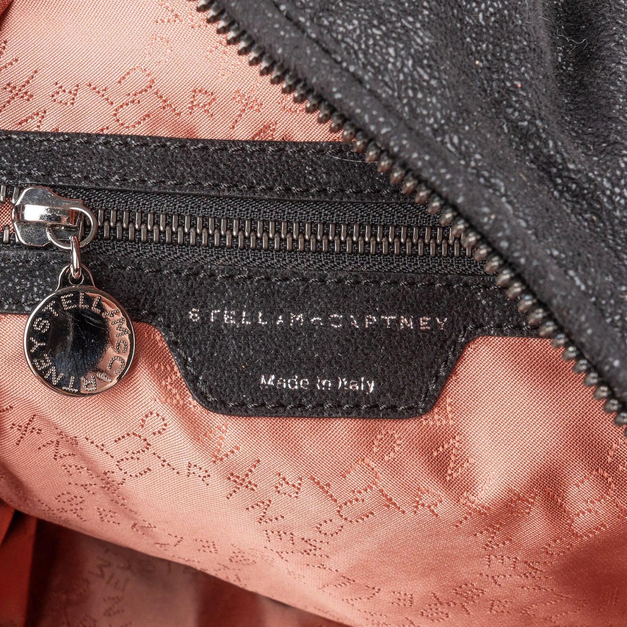 Stella McCartney Shaggy Falabella Backpack Zwart