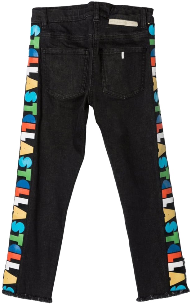 Stella McCartney denim pants Zwart