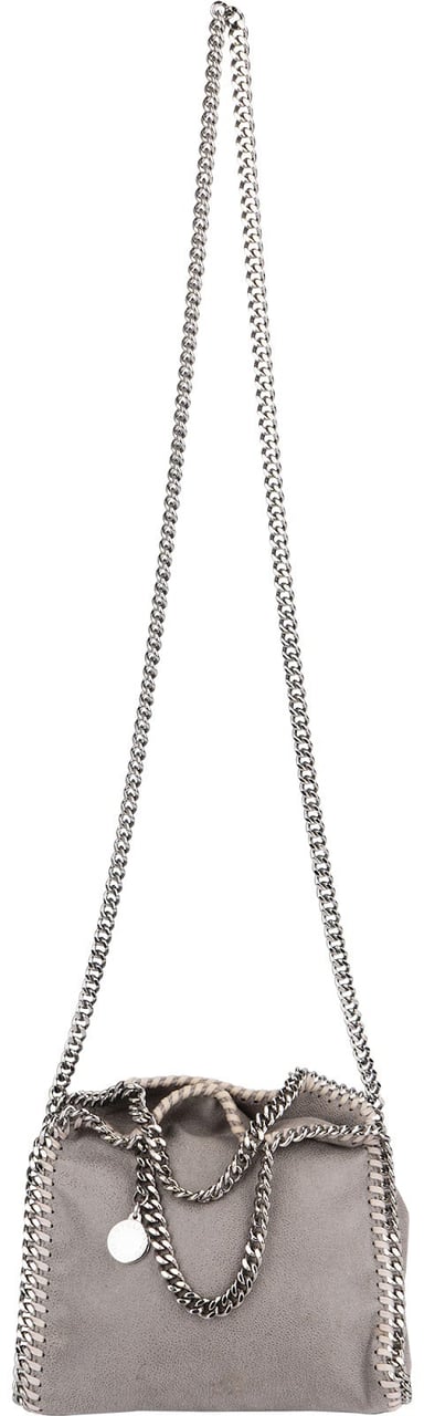 Stella McCartney Shaggy Falabella Mini Fold Over Tote Crossbody Bag Divers