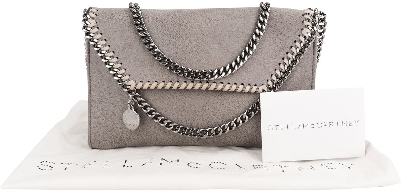 Stella McCartney Falabella Fold Over Clutch Crossbody Bag Divers