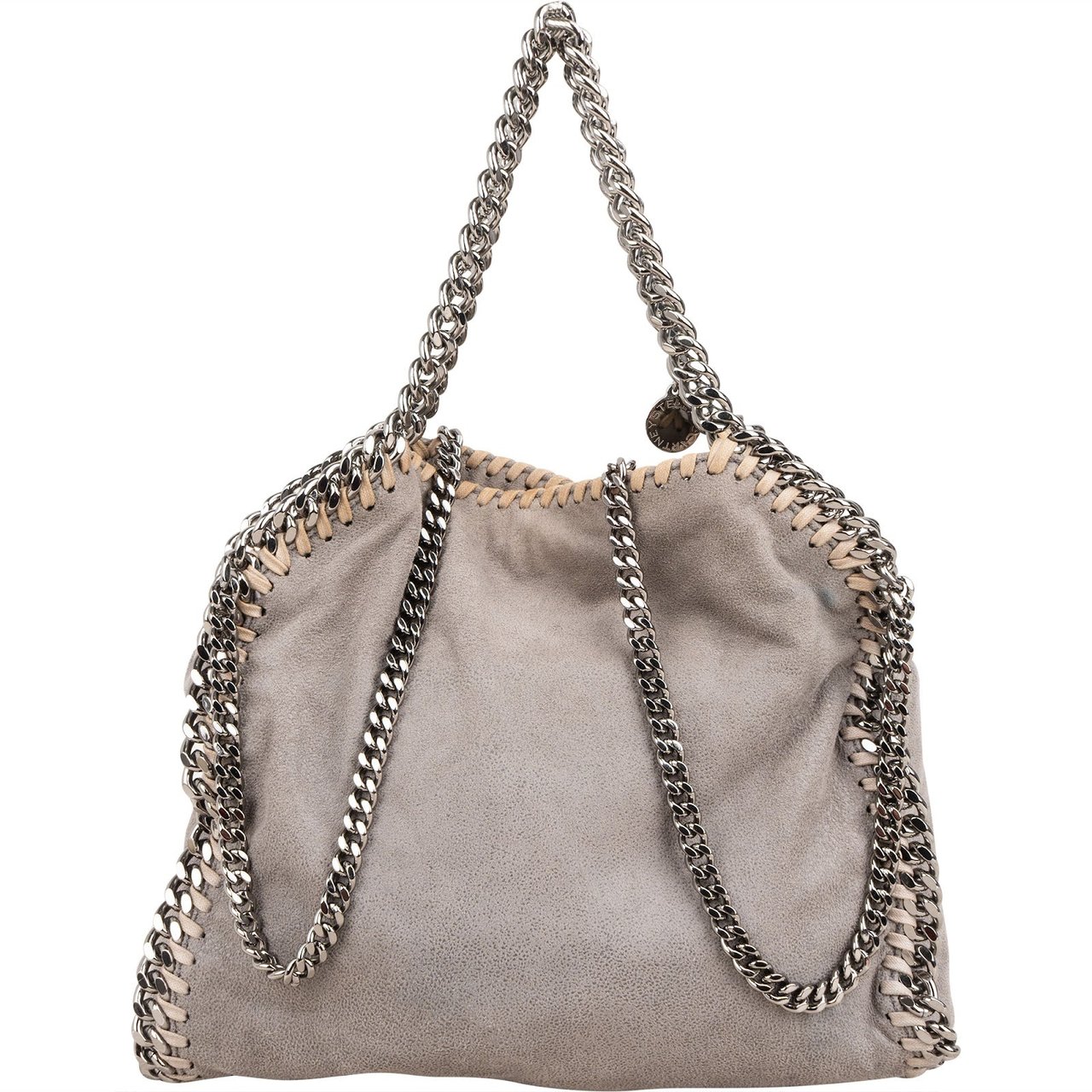 Stella McCartney Shaggy Falabella Fold Over Tote Crossbody Handbag Divers