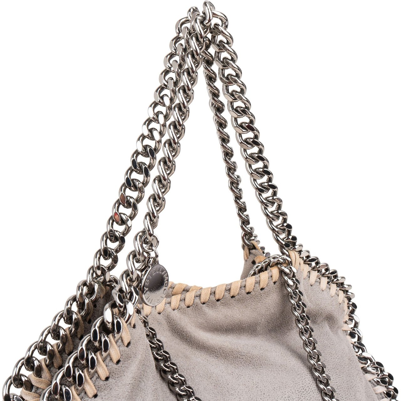 Stella McCartney Shaggy Falabella Fold Over Tote Crossbody Handbag Divers