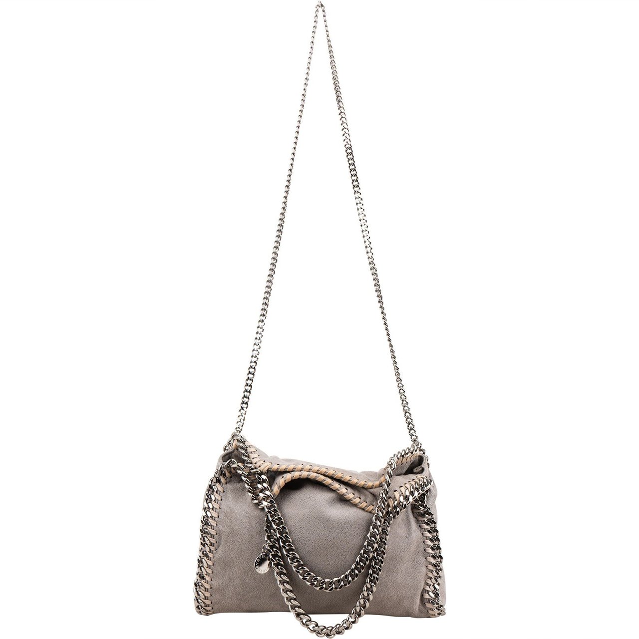 Stella McCartney Shaggy Falabella Fold Over Tote Crossbody Handbag Divers