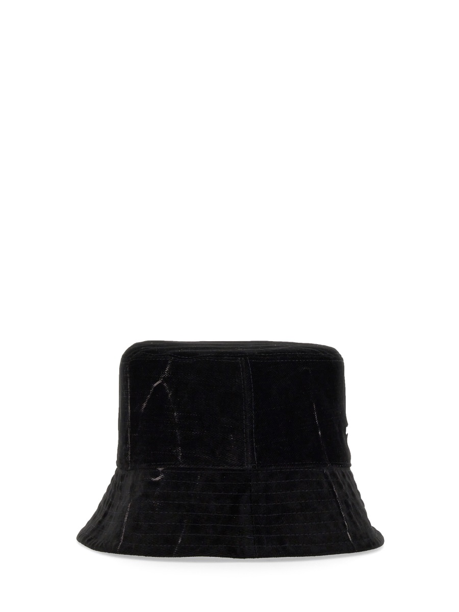 Stella McCartney BUCKET HAT WITH LOGO Zwart