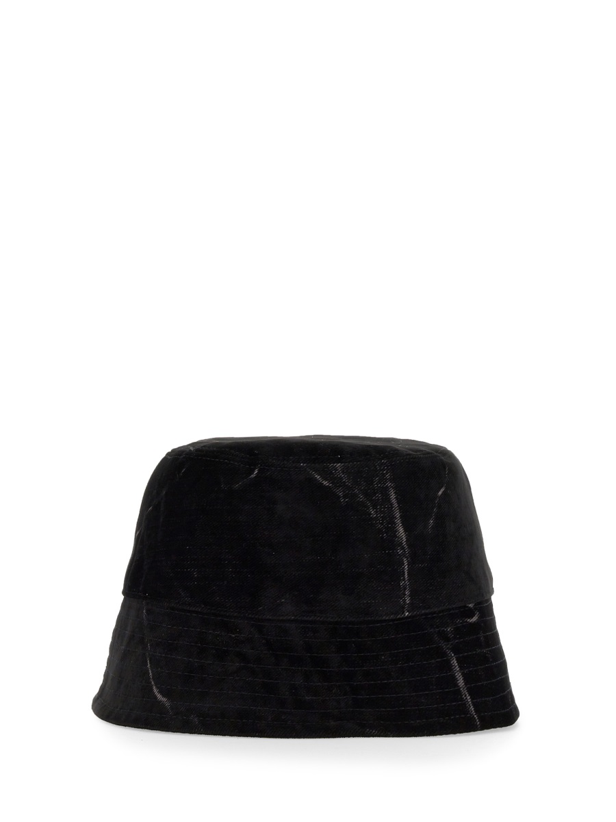 Stella McCartney BUCKET HAT WITH LOGO Zwart