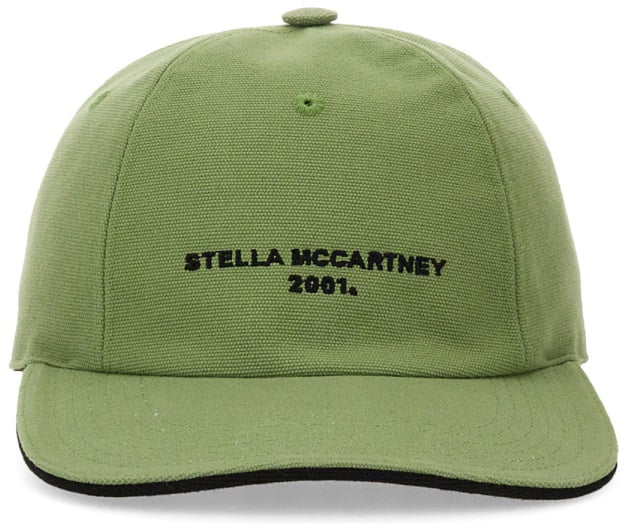 Stella McCartney BASEBALL HAT WITH LOGO EMBROIDERY Bruin