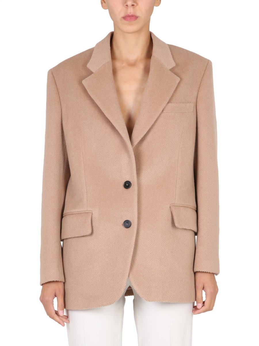 Stella McCartney SINGLE-BREASTED JACKET Beige