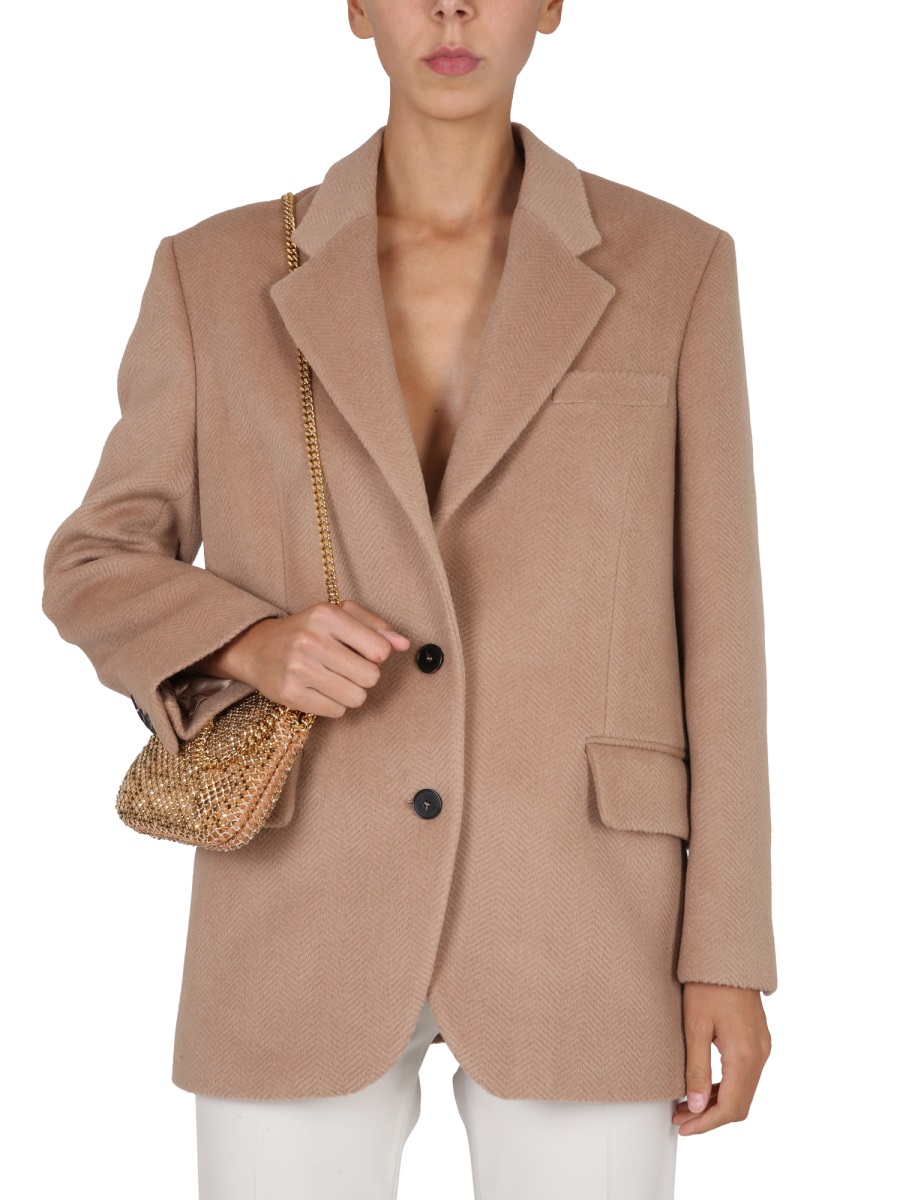 Stella McCartney SINGLE-BREASTED JACKET Beige