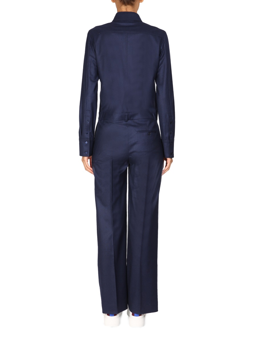 Stella McCartney WOOL JUMPSUIT Blauw