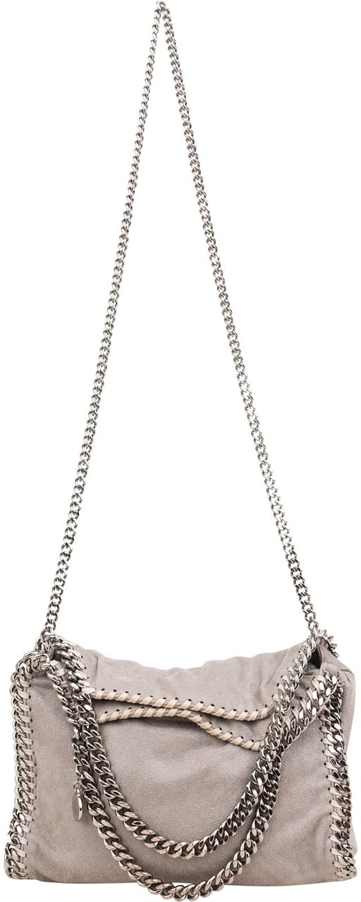 Stella McCartney Shaggy Falabella Fold Over Tote Crossbody Handbag Divers