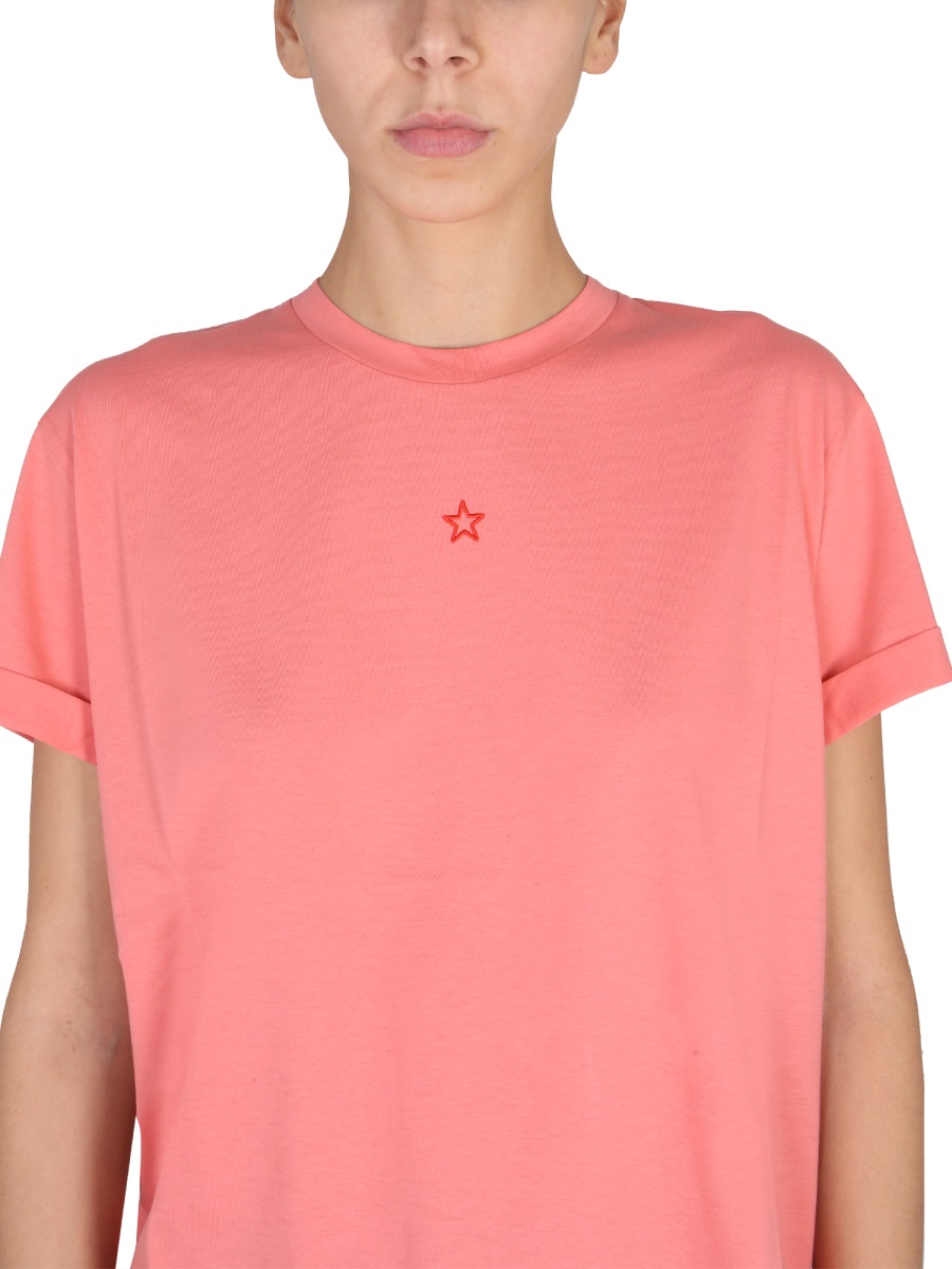 Stella McCartney CREWNECK T-SHIRT Roze