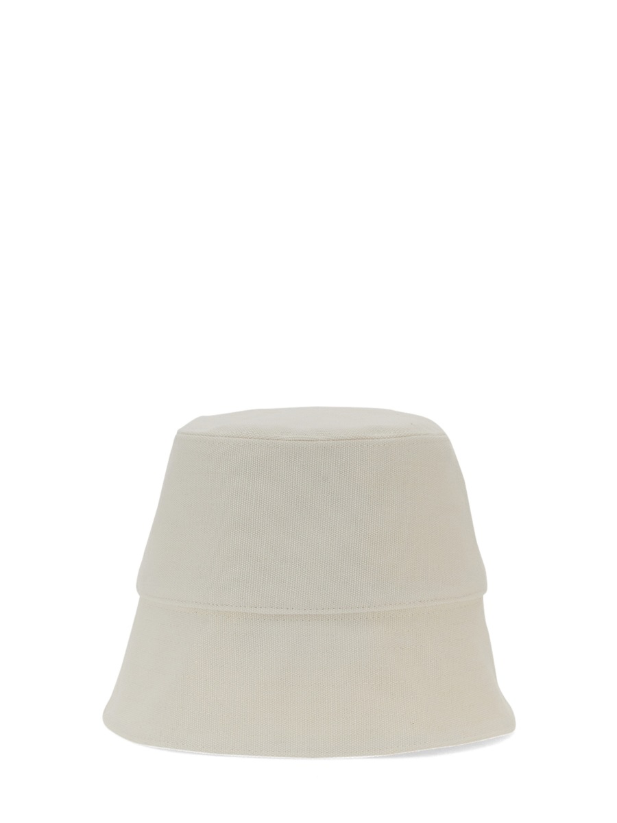 Stella McCartney BUCKET HAT WITH LOGO Wit