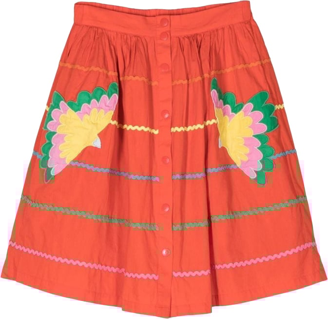 Stella McCartney Skirt Rood