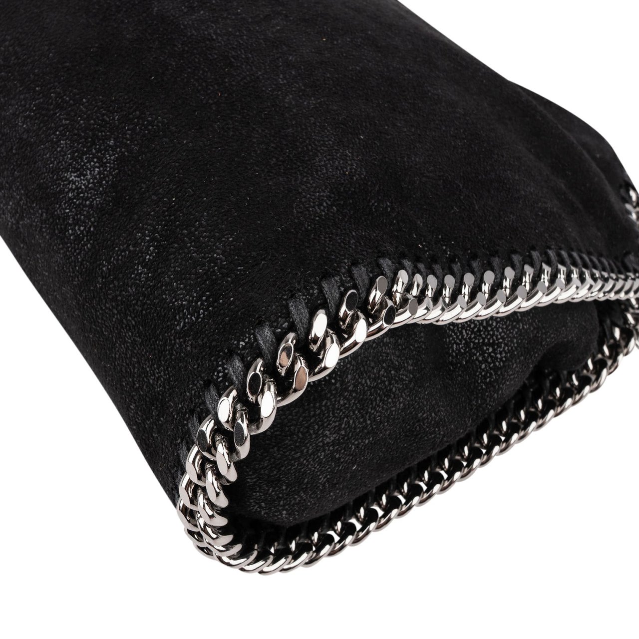 Stella McCartney Falabella Fold Over Tote Shoulder Bag Zwart
