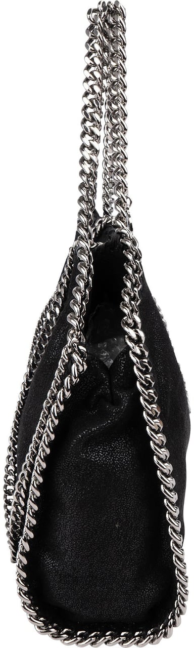 Stella McCartney Falabella Fold Over Tote Shoulder Bag Zwart