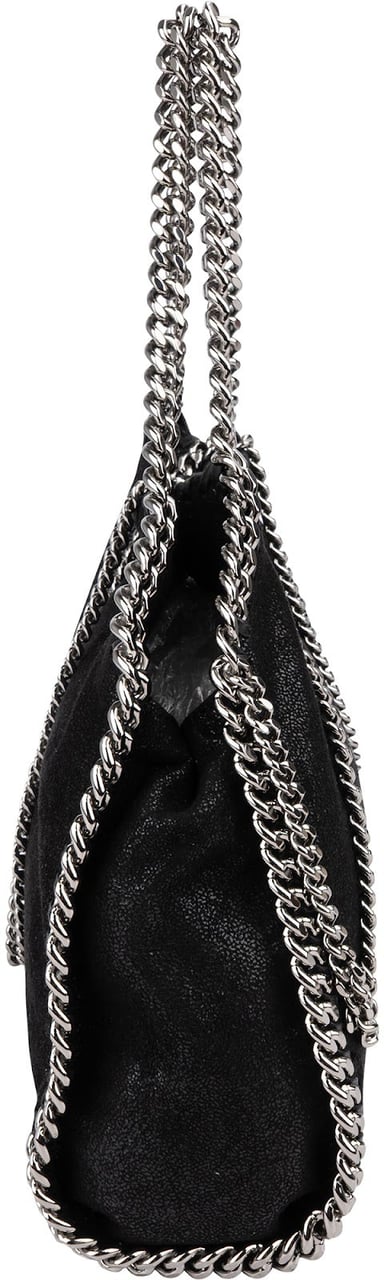 Stella McCartney Falabella Fold Over Tote Shoulder Bag Zwart
