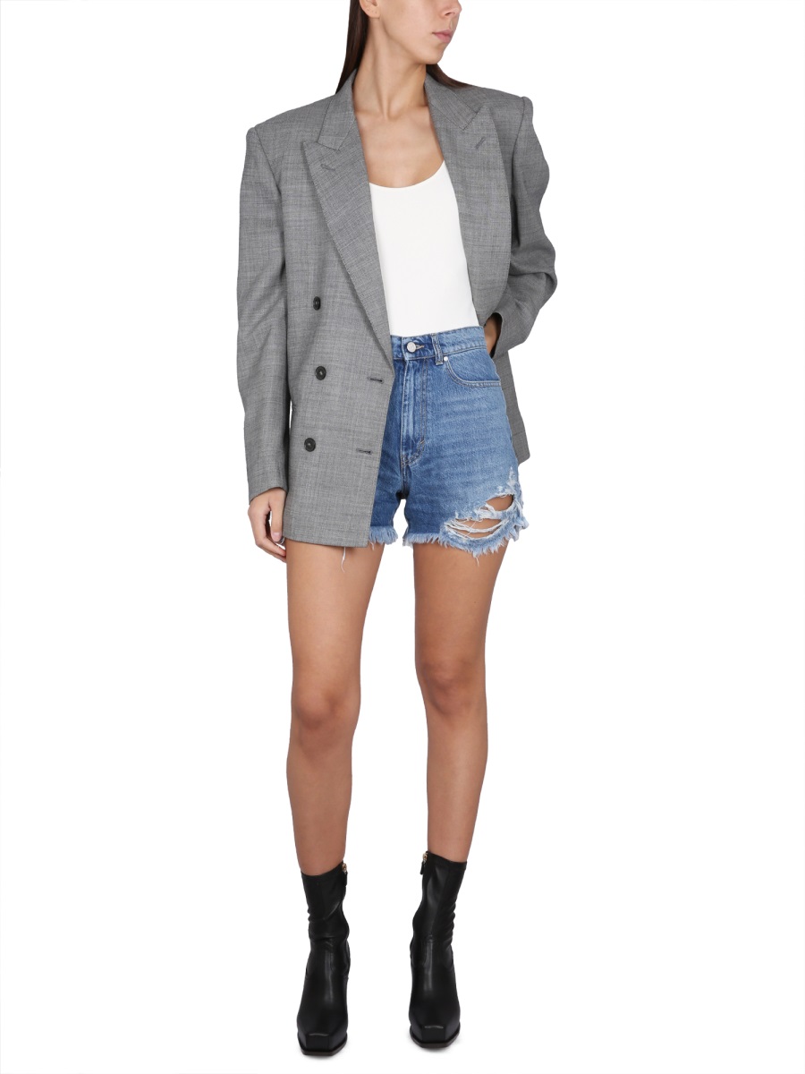 Stella McCartney COMPACT KNIT BODYSUIT Wit