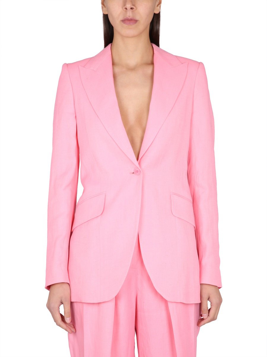 Stella McCartney SINGLE-BREASTED BLAZER Roze
