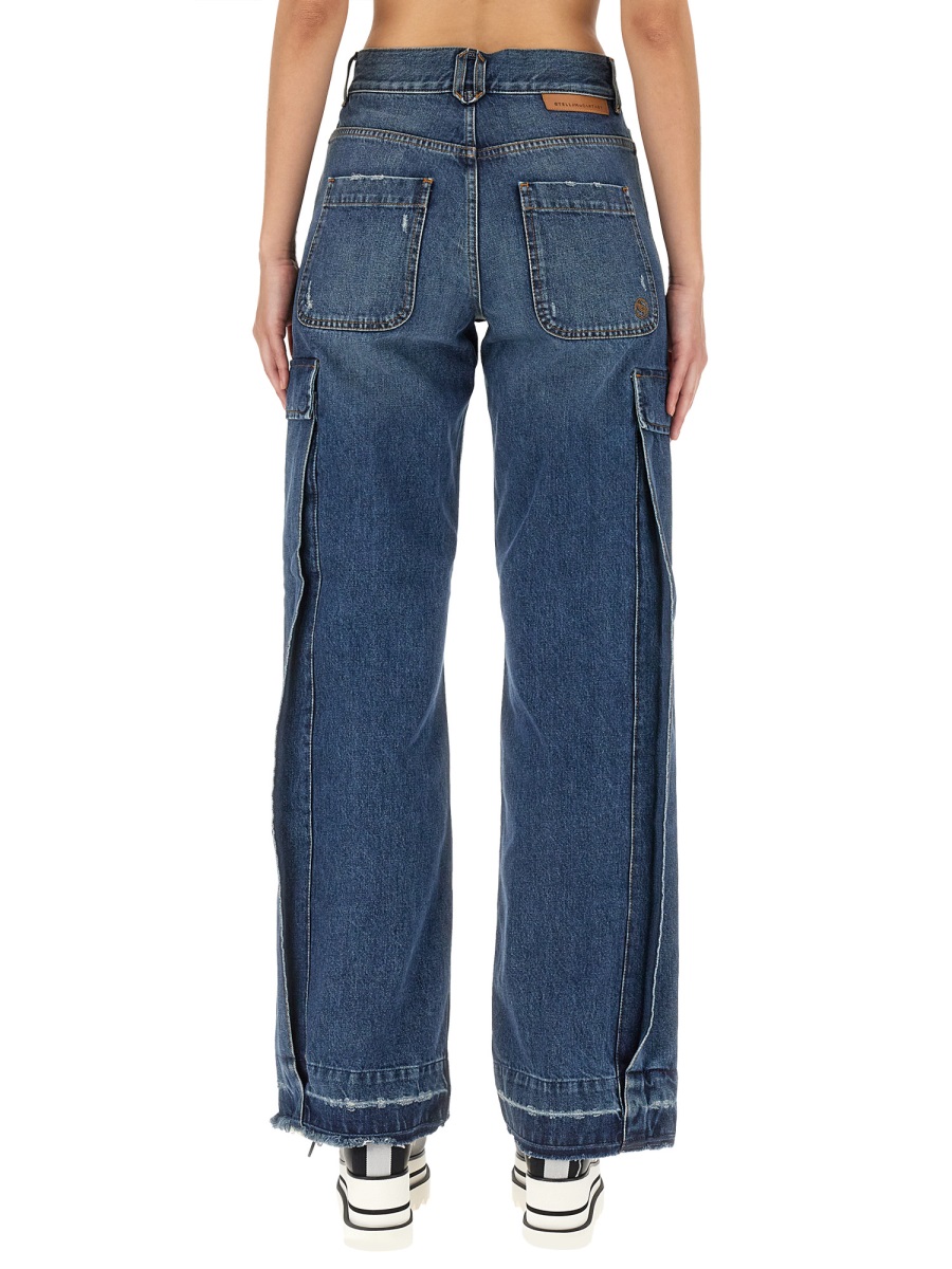 Stella McCartney CARGO PANTS Blauw