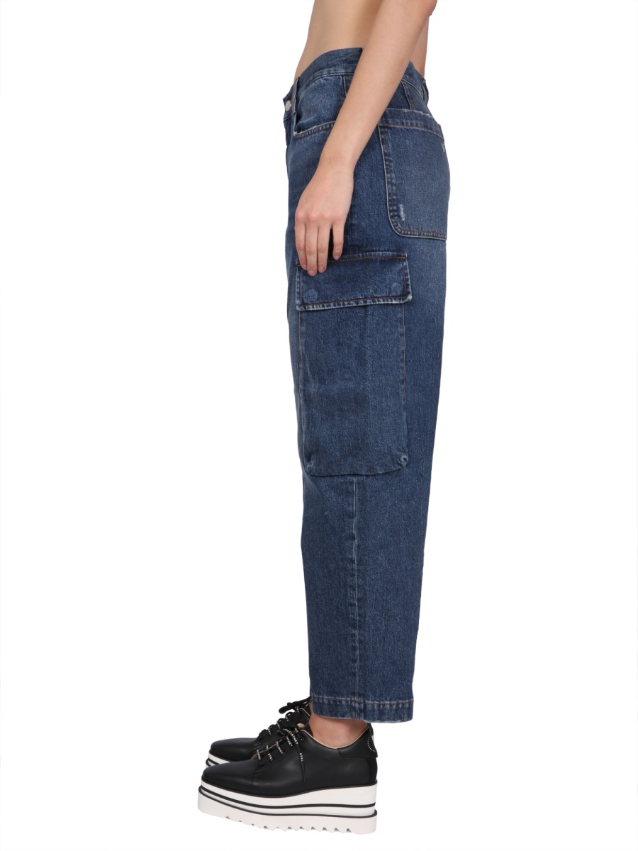 Stella McCartney CARGO JEANS Blauw